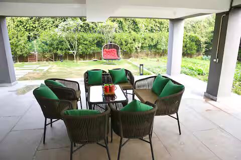 Blue Cabin by 8MH | Farmstay, Plunge Pool, Noida